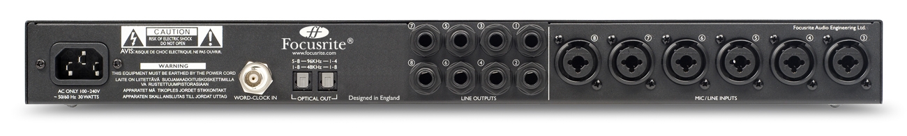 Focusrite OctoPre MkII Mic Preamp - djkit.com